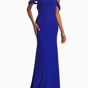 Blue Vera Wang strapless, Andree gown